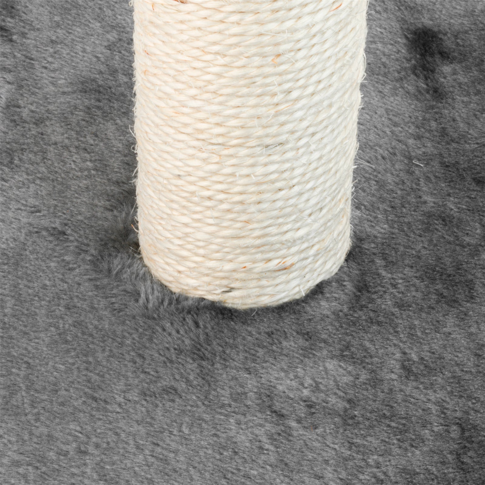 KCT LARGE CAT SCRATCHING GREY POST for INDOOR KITTEN SISAL SCRATCHER POLE 78CM