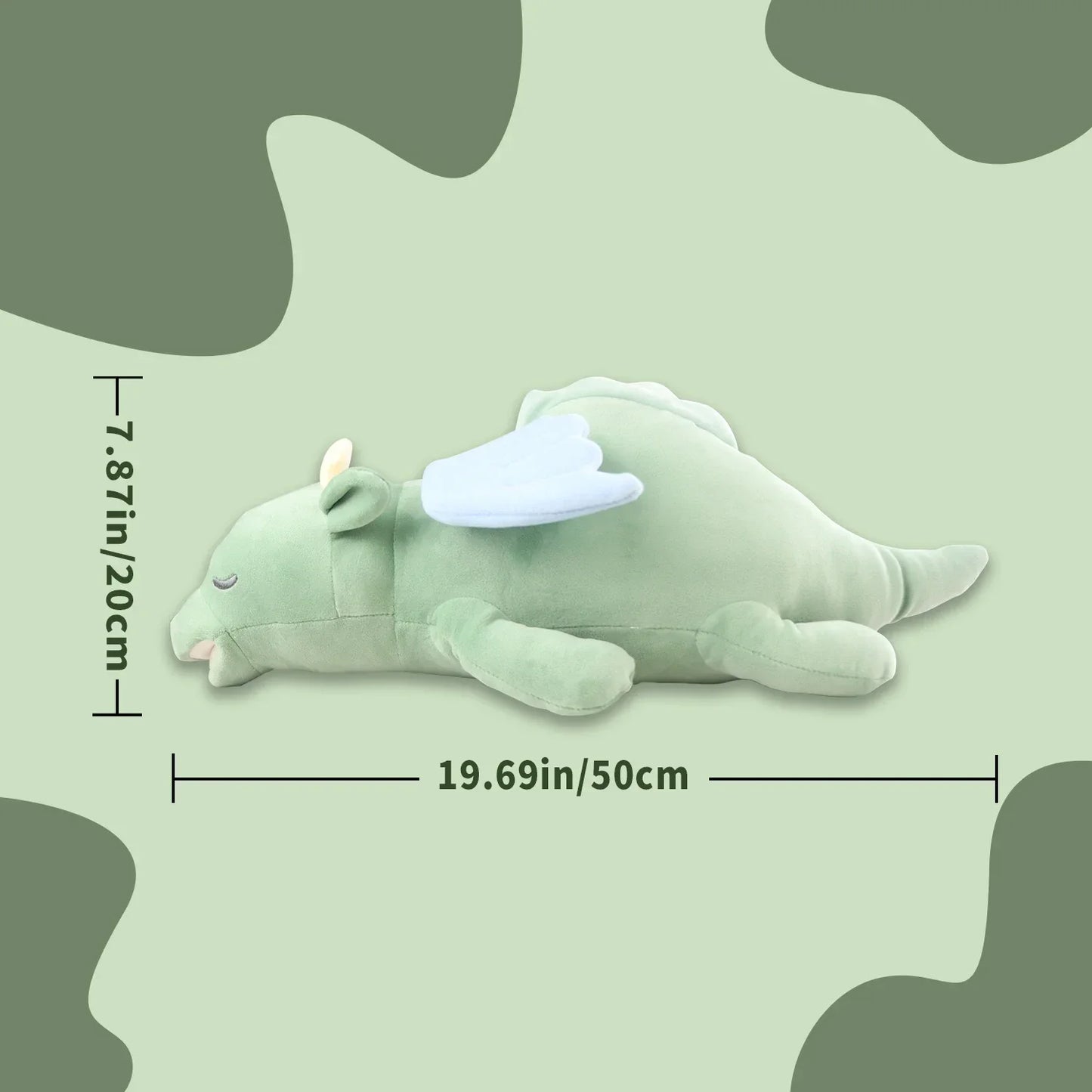 PET Gem Flying Dragon Dog Heartbeat Toy,Puppy Separation Stress Toy, Puppy Behavioral Training Aid for Dog Sleep Aid Plush