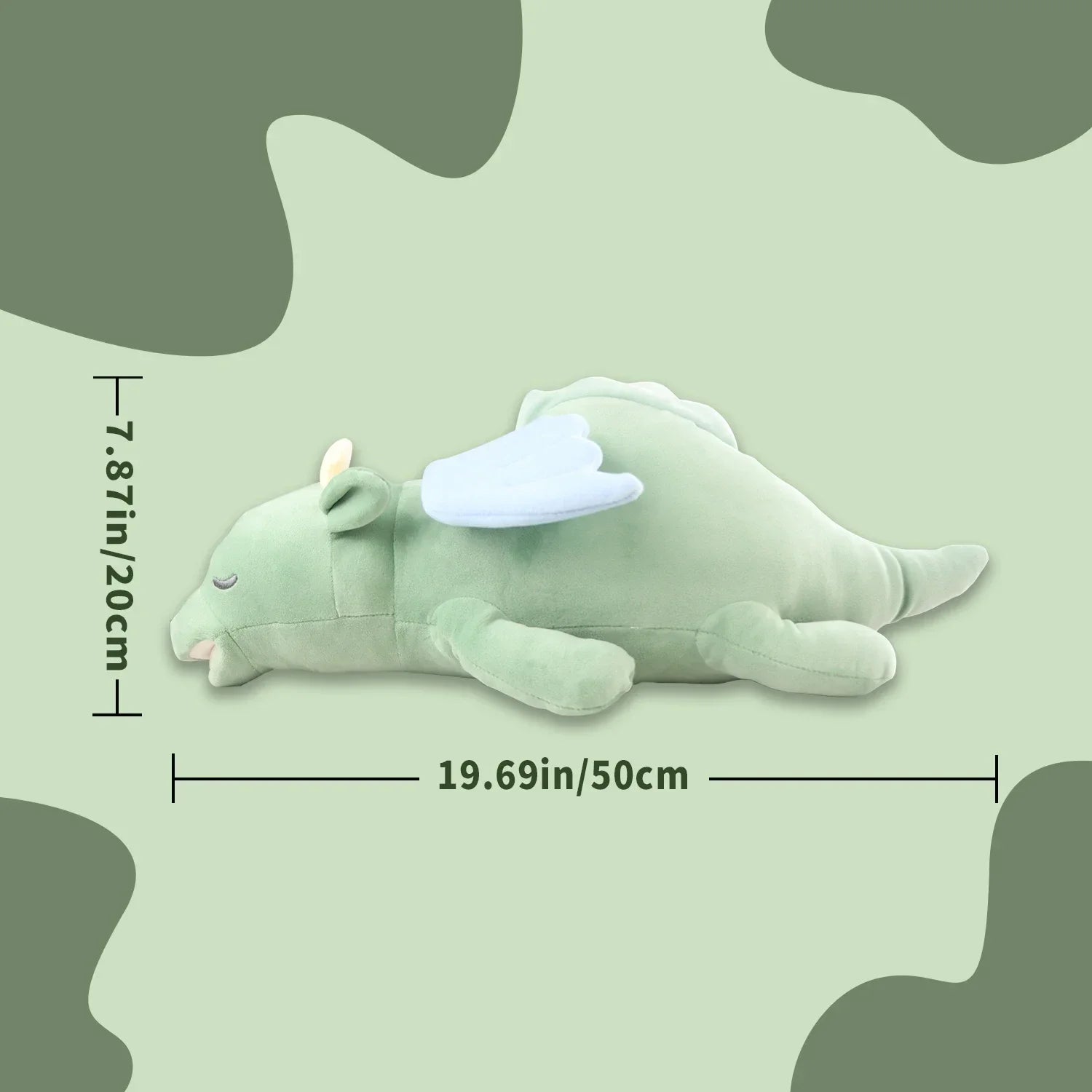 PET Gem Flying Dragon Dog Heartbeat Toy,Puppy Separation Stress Toy, Puppy Behavioral Training Aid for Dog Sleep Aid Plush