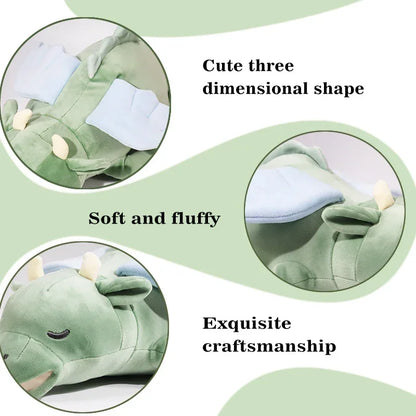 PET Gem Flying Dragon Dog Heartbeat Toy,Puppy Separation Stress Toy, Puppy Behavioral Training Aid for Dog Sleep Aid Plush