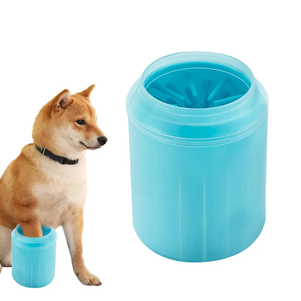 Paw Plunger Pet Paw Cleaner Soft Silicone Foot Cleaning Cup Portable Cats Dogs Paw Clean Brush Home Practical Supplies 3 Sizes