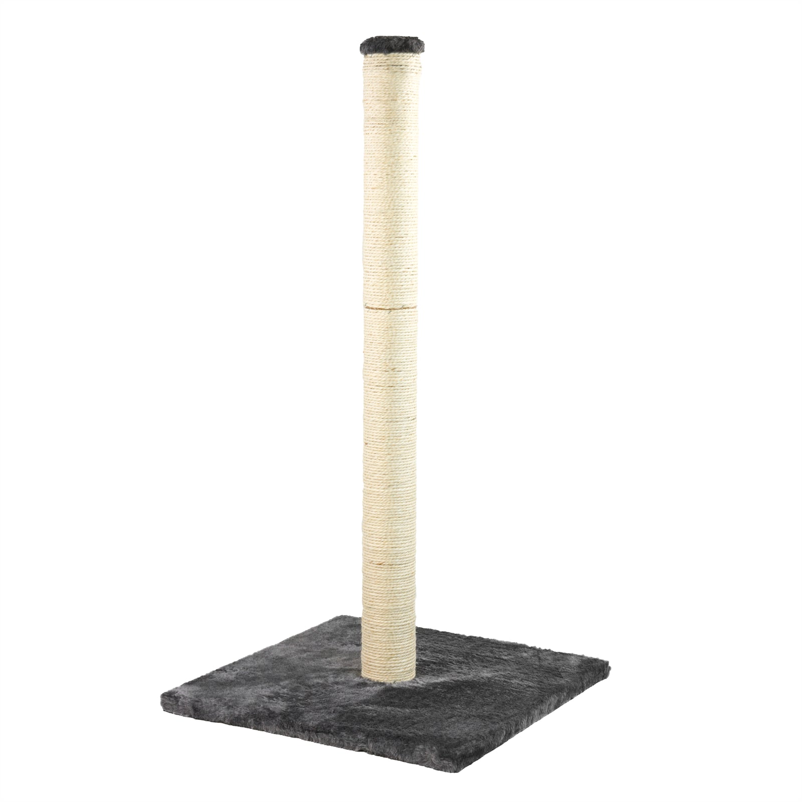 KCT LARGE CAT SCRATCHING GREY POST for INDOOR KITTEN SISAL SCRATCHER POLE 78CM