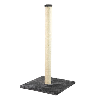 KCT LARGE CAT SCRATCHING GREY POST for INDOOR KITTEN SISAL SCRATCHER POLE 78CM